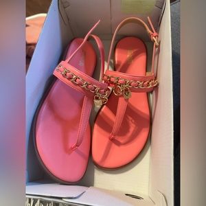 Never worn MK sandals